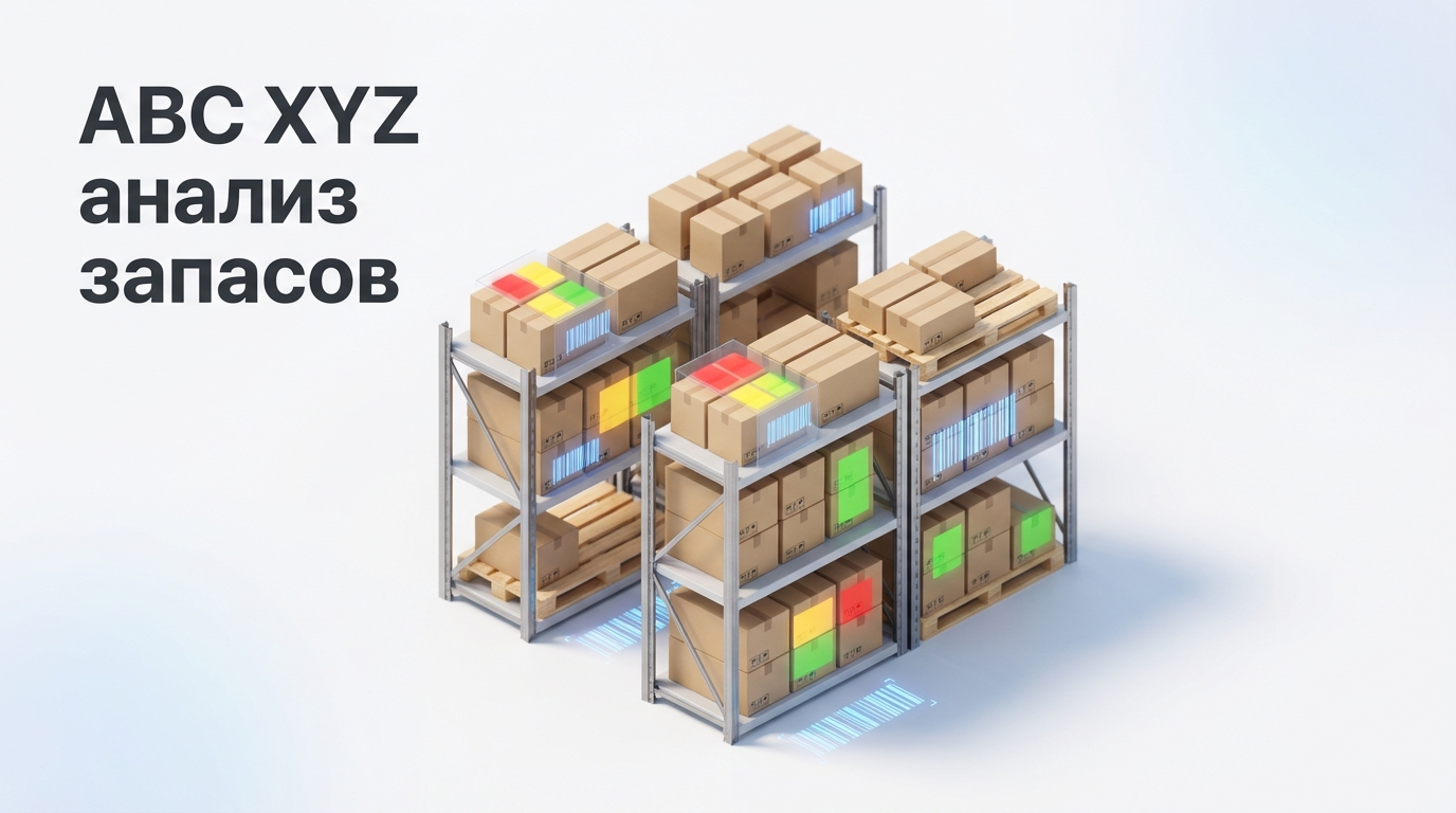 ABC XYZ анализ запасов: как настроить классы и правила пополнения