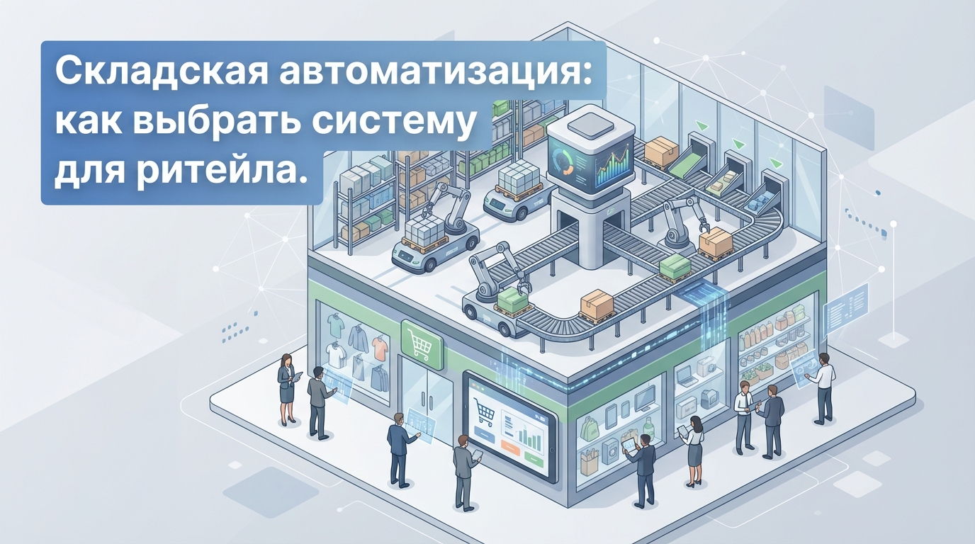 Автоматизация склада магазина: как выбрать систему и не слить бюджет