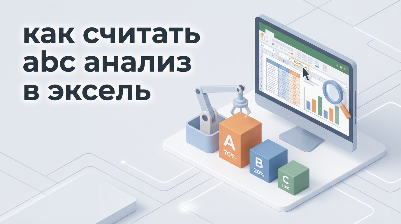 Как считать ABC-анализ в Excel: пошаговое руководство для ритейла