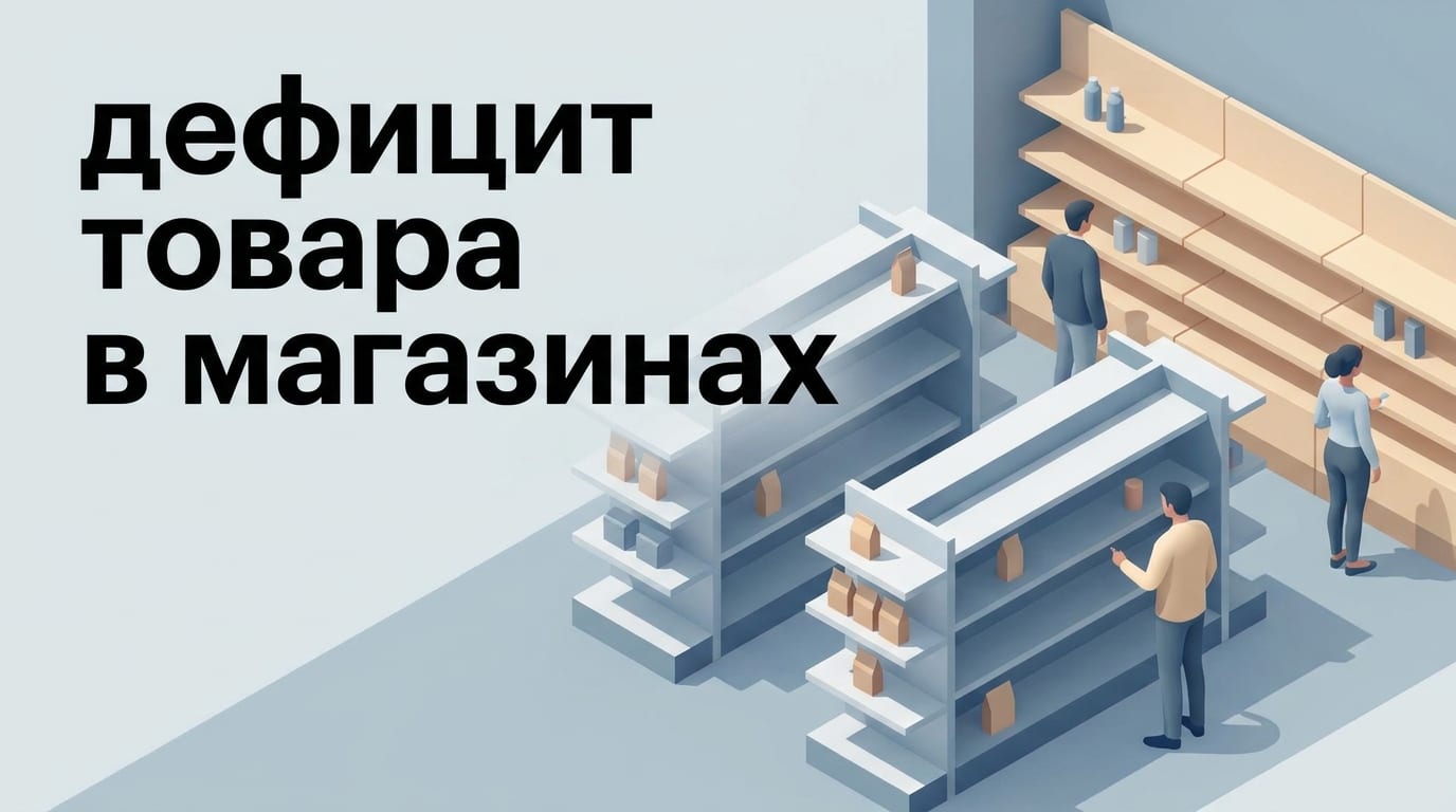 Как снизить дефицит товара в магазинах: причины пустой полки