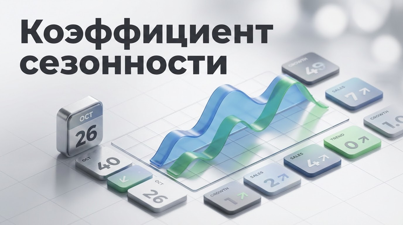 Коэффициент сезонности: формула расчета для прогноза спроса