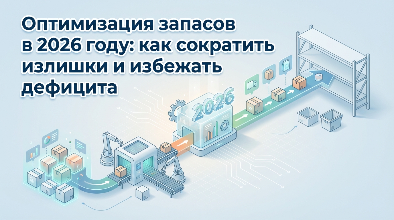 Оптимизация товарных запасов 2026: Как снизить излишки и избежать дефицита