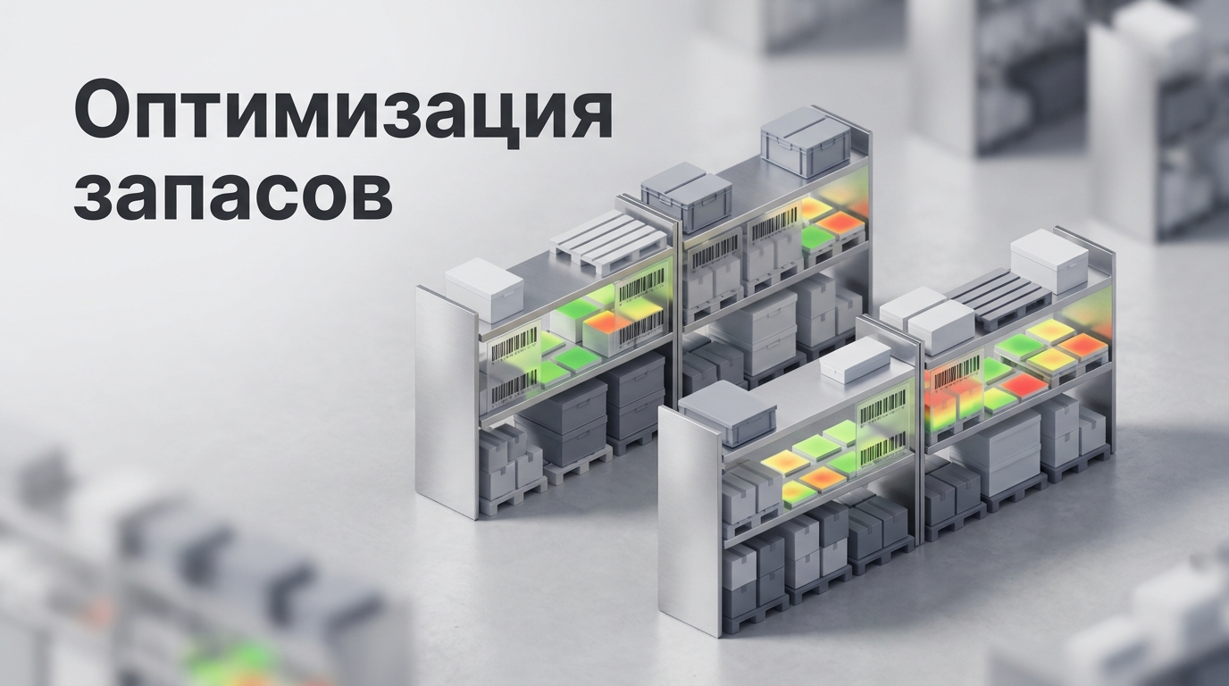 Оптимизация запасов: снижаем складские остатки без потери сервиса