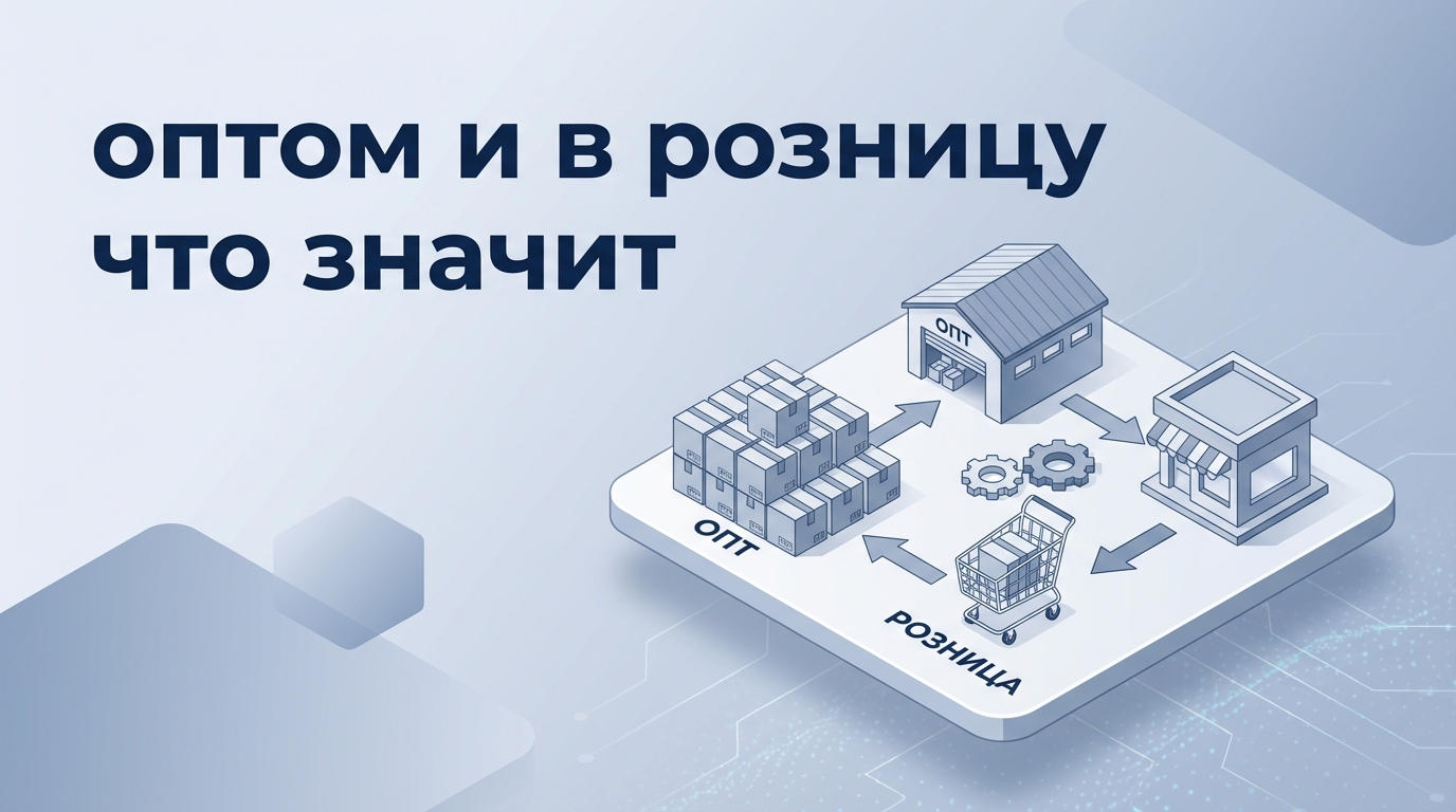 Оптом и в розницу: что это значит и как влияет на цены и бизнес-модель