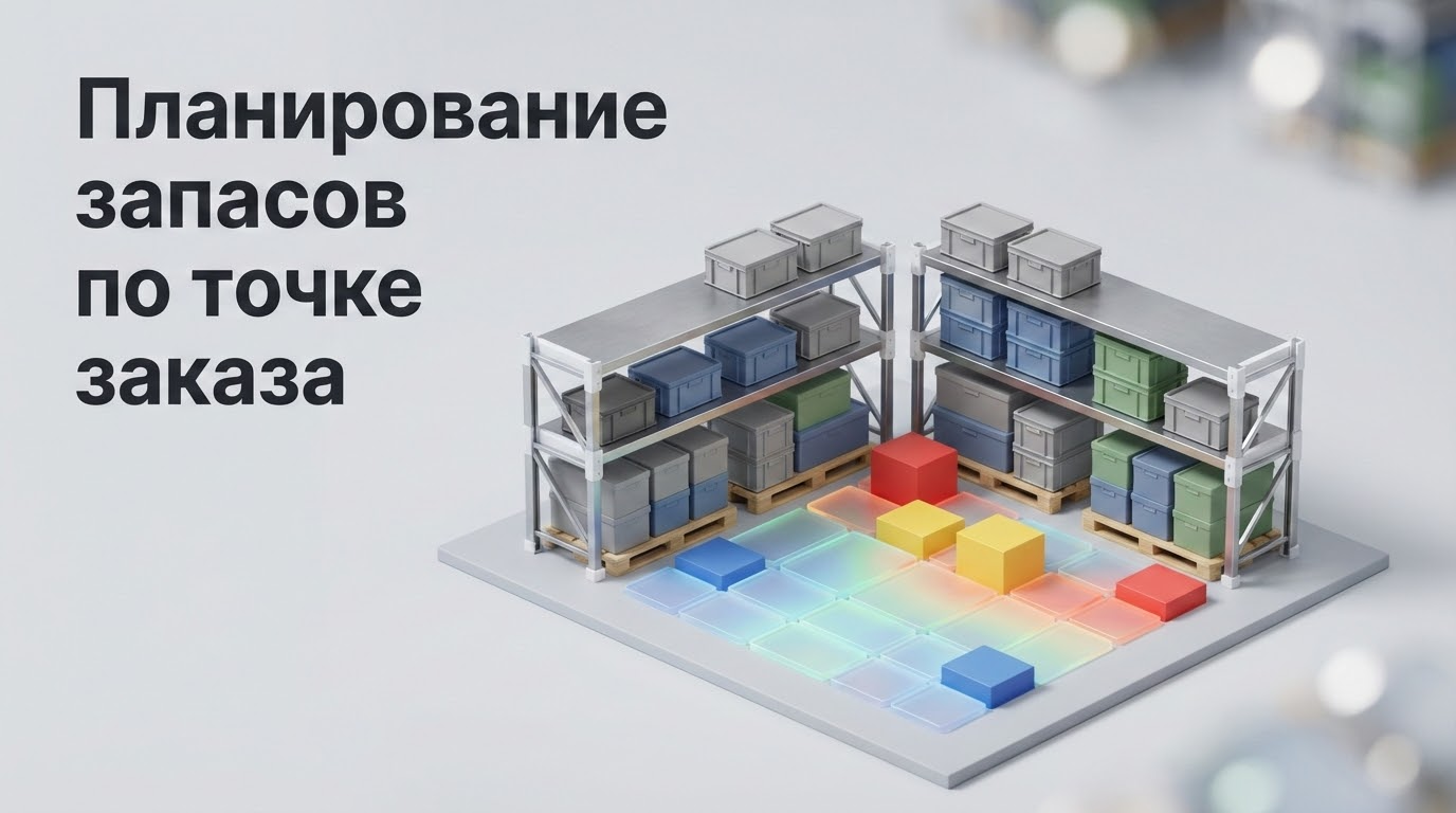 Планирование запасов по точке заказа: как не потерять продажи