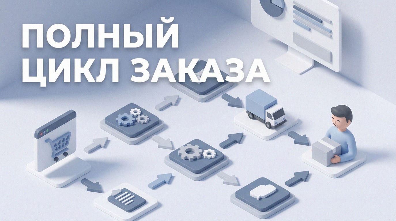 Полный цикл заказа в рознице: управление запасами и складом