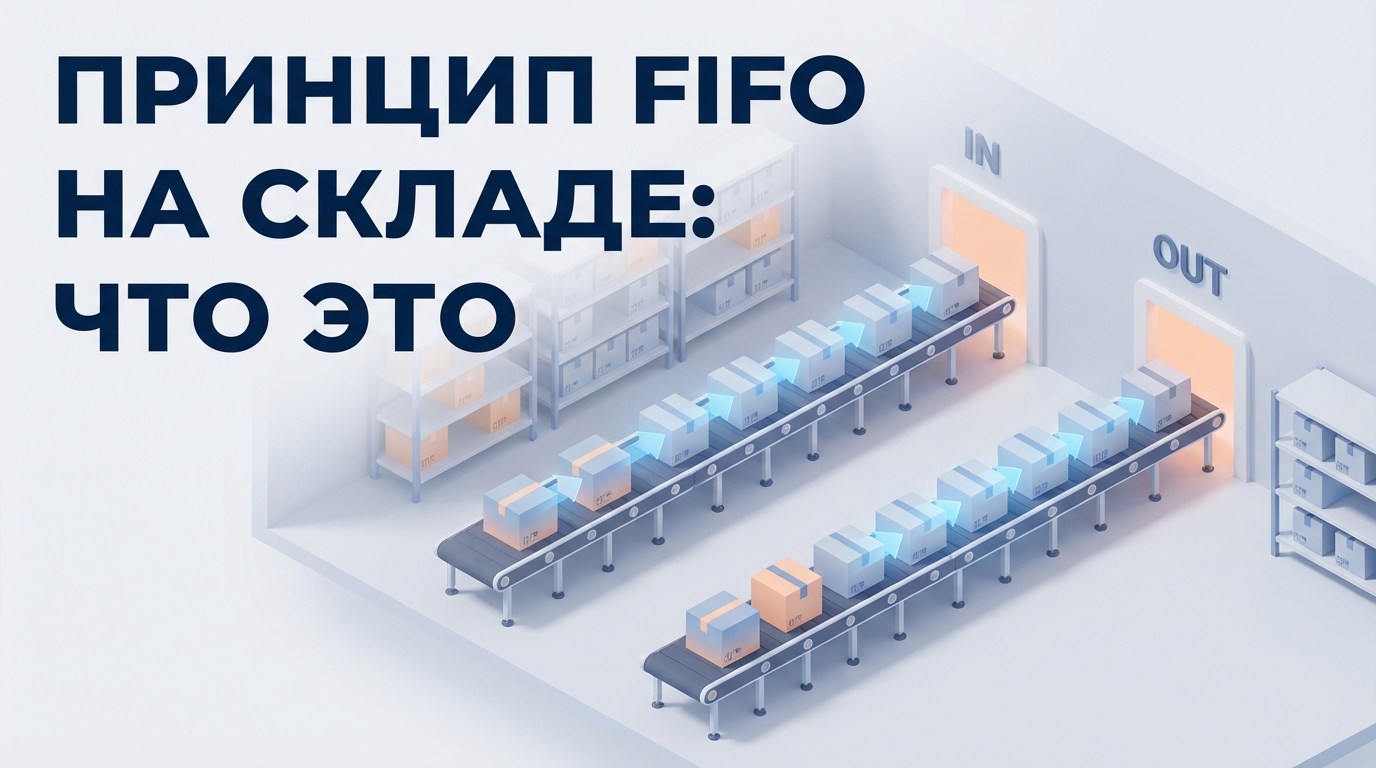 Принцип FIFO на складе: что это, как работает и чем отличается от FEFO и LIFO