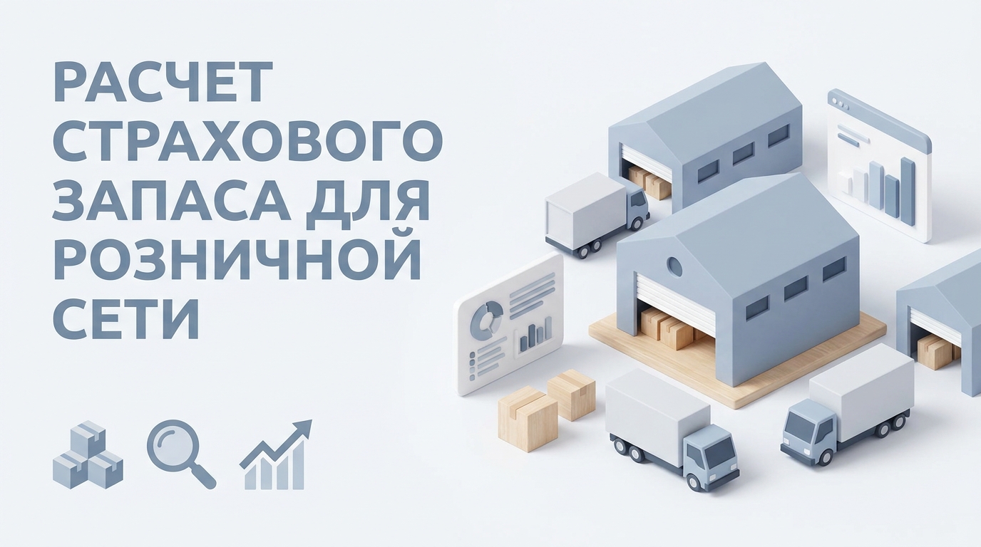 Расчет страхового запаса для розничной сети: методы и формулы