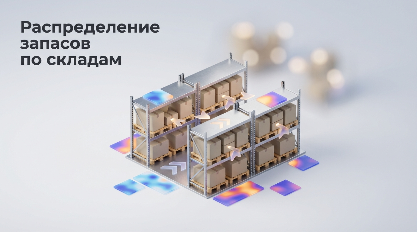 Распределение запасов по складам: как настроить перемещения