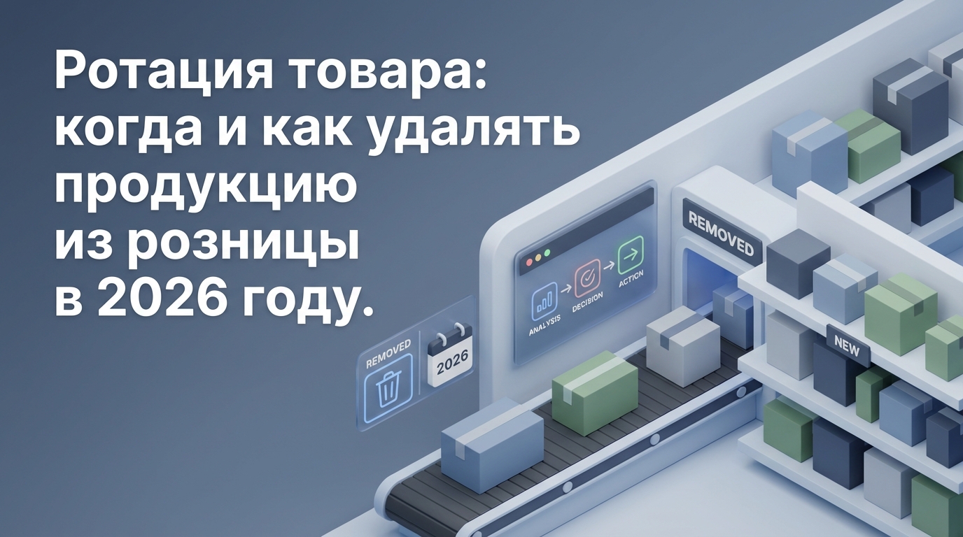 Ротация ассортимента 2026: когда и как выводить товары из розничной сети для роста продаж