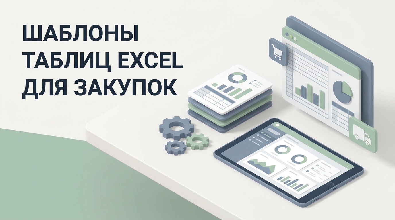 Шаблоны таблиц Excel для закупок: готовые формы и управление запасами