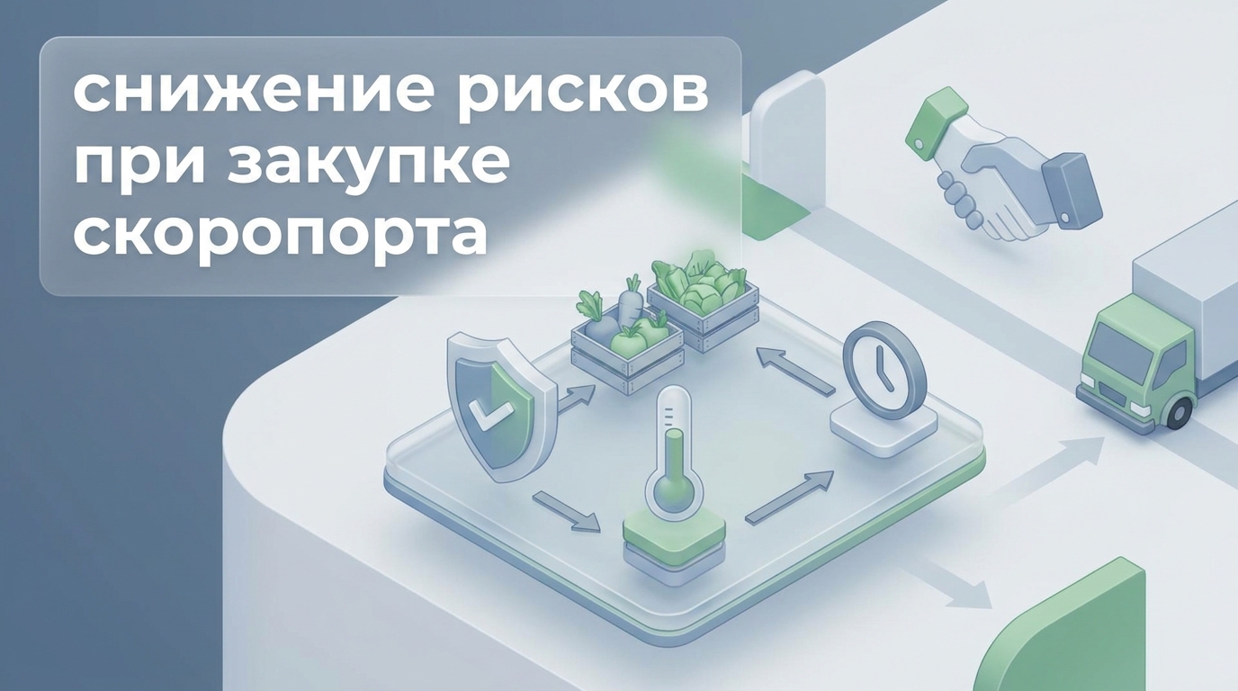 Снижение рисков при закупке скоропорта: методы и расчеты