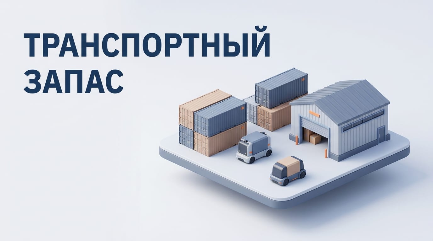 Транспортный запас: объём на срок доставки без раздувания остатков