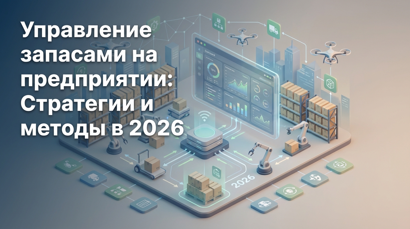 Управление запасами на предприятии в 2026: 3 стратегии для снижения издержек